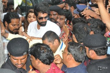 Nene Raju Nene Mantri Movie Team at K L University